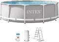 Piscine tubulaire ronde Intex Prism Frame 366 cm x 99 cm