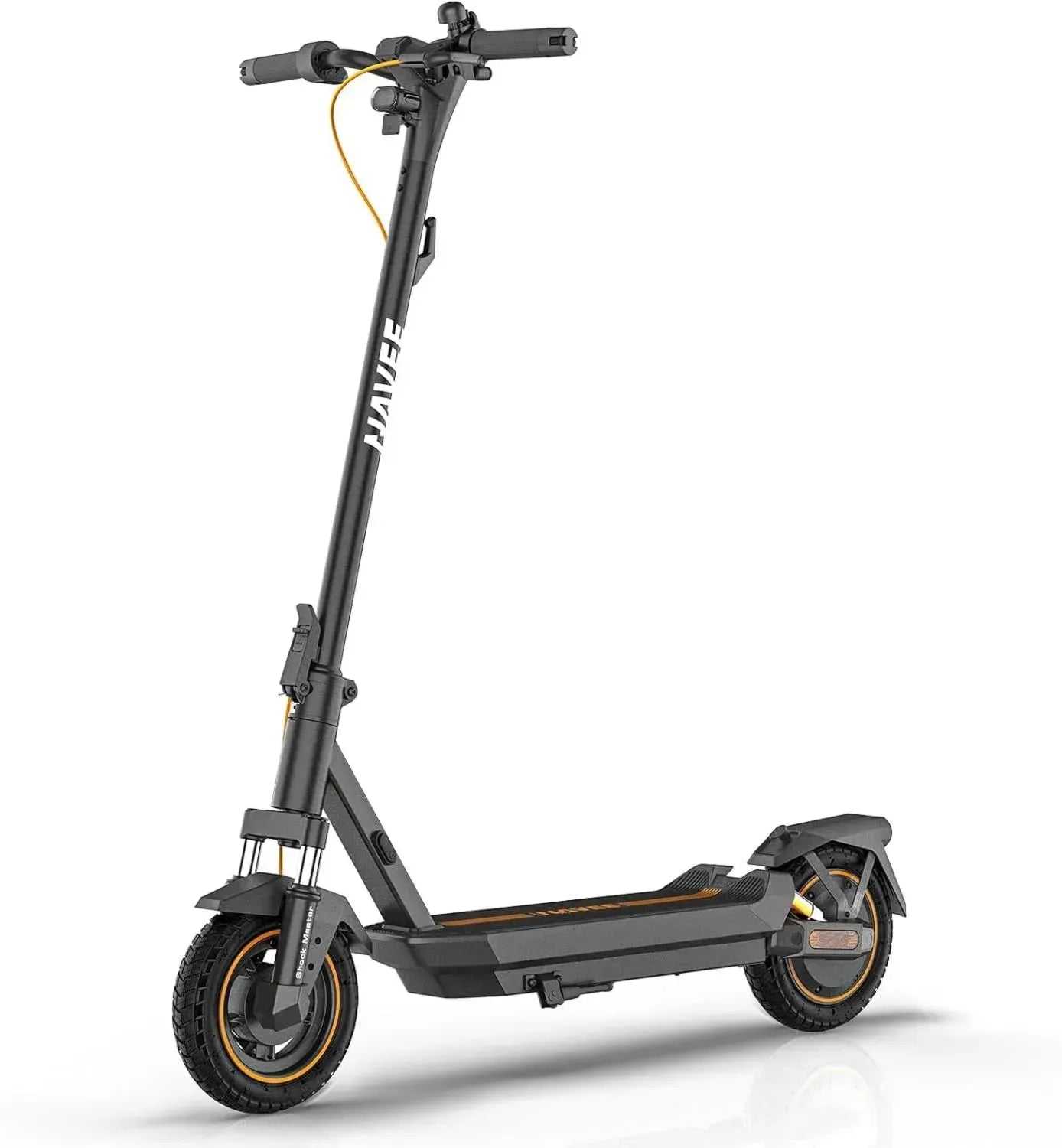 Trottinette Électrique Adulte NAVEE GT3 Max, Pliable Tout-Terrain, 75km d'Autonomie, Vitesse 25km/h, Batterie 596Wh, Suspension et Freins Avancés, Pneus Tubeless 10', Verrouillage via Application, IPX5