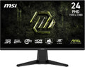 Moniteur Gaming 24'' FHD MSI MAG 245F - Rapid IPS, 240 Hz, 0,5 ms, HDR, FreeSync Premium, Design Épuré, VESA