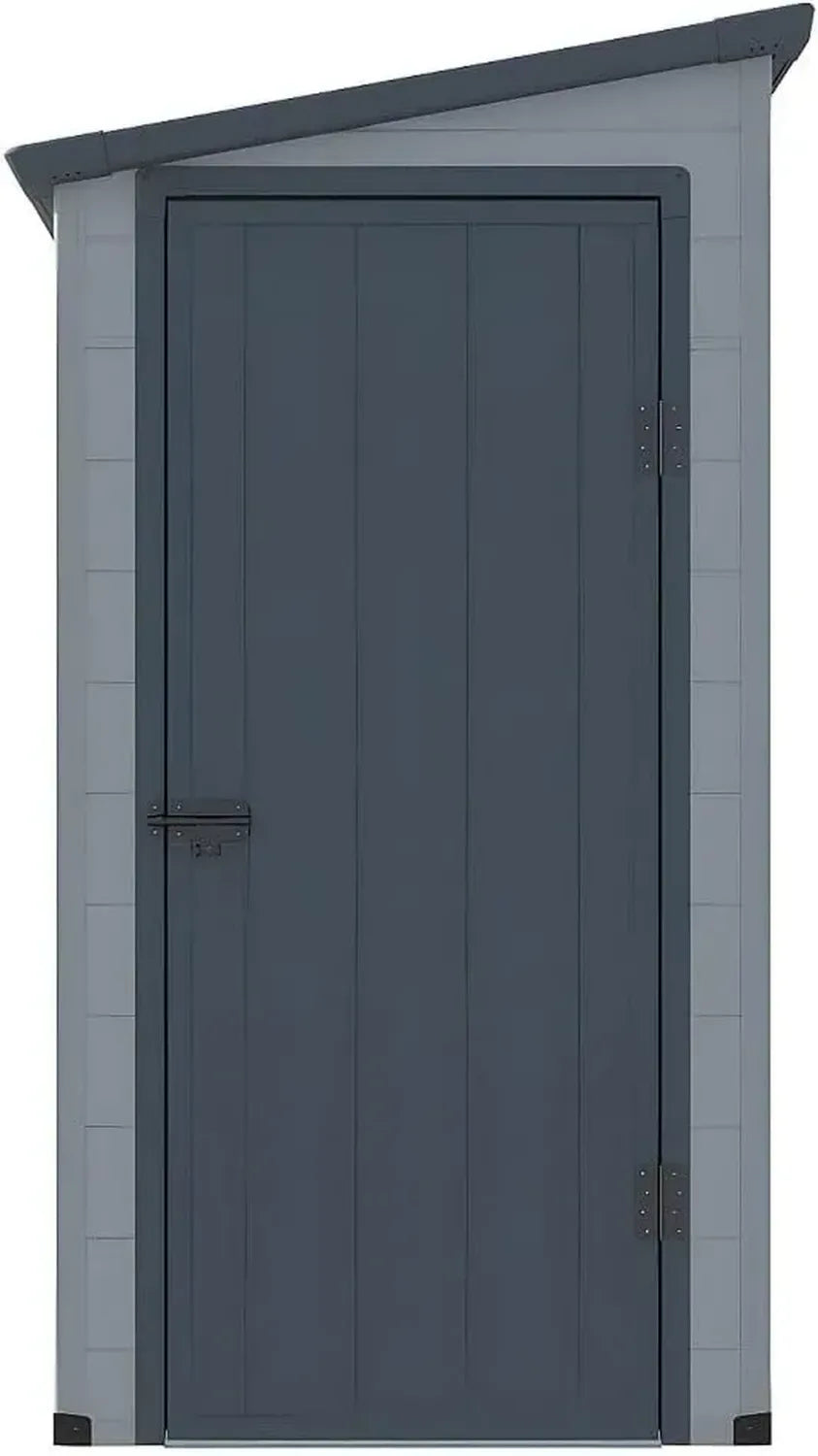 Abri de Jardin en Résine Anthracite 1,39 m² - Modèle CESIO