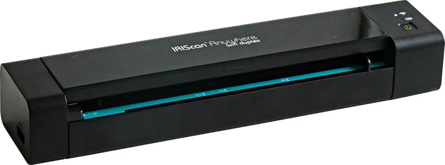 Scanner Portable IRIScan Anywhere v6 – Numérisation Recto-Verso – WiFi – Batterie Intégrée – Alimentation USB – 15 ppm – Couleur et N&B – Compatible USB et WiFi pour Win/Mac/iOS/Android