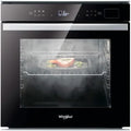 Four Pyrolyse Whirlpool W6 OS4 4S1 H BL Noir avec Fonction Vapeur