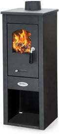 Poêle à bois Marta 5-7 kW, élégance anthracite