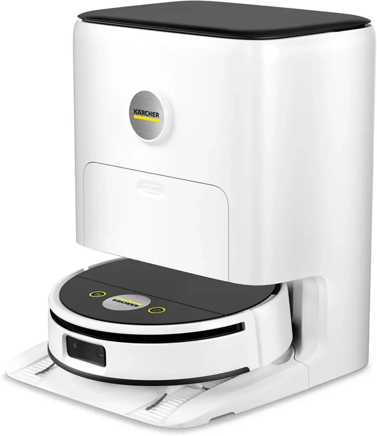 Aspirateur Robot Karcher RVF 7 Comfort avec Station Multifonction, Aspiration et Nettoyage, Application Smartphone, Navigation LiDAR, IA Avancée