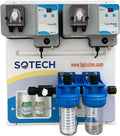 Système automatique de régulation pH et chlore pour piscines jusqu'à 160m³